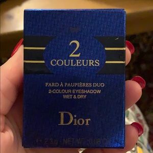 2 color Dior eye shadow